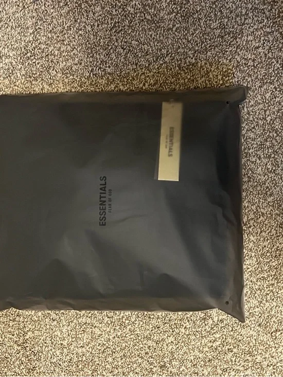 Fear of God ESSENTIALS Men's Black Limo Pullover Hoodie - Picture 5 of 5